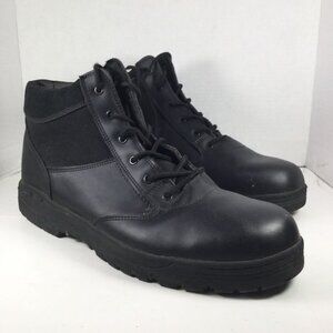 Rothco Forced Entry Combat Boots Men Size 16 Black Tactical Boot Lace-Up